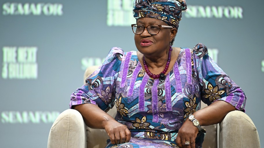 Director-General of the World Trade Organization, Ngozi Okonjo-Iweala.
