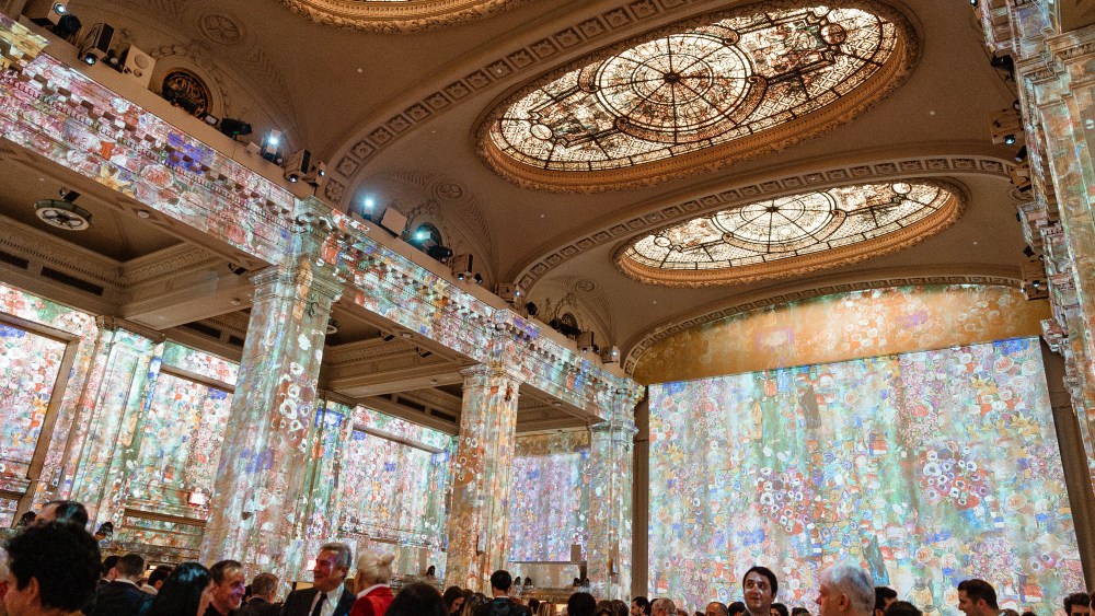 Inside the Hall des Lumières