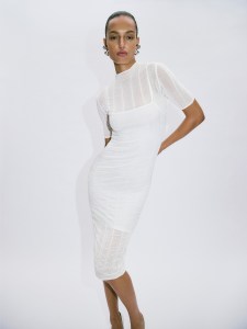 Herve Léger Spring 2026 ready-to-wear collection at New York Fashion Week.
