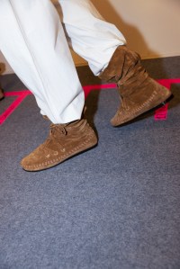 Backstage at Isabel Marano spring 2026 ready-to-wear show at Paris Fashion Week.