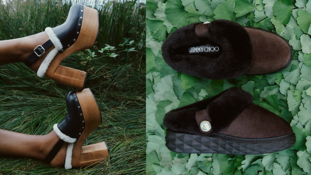 Shoes featured in Jimmy Choo's winter capsule.