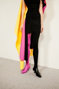 Backstage at the Loewe spring 2026 ready-to-wear show at Paris Fashion Week.