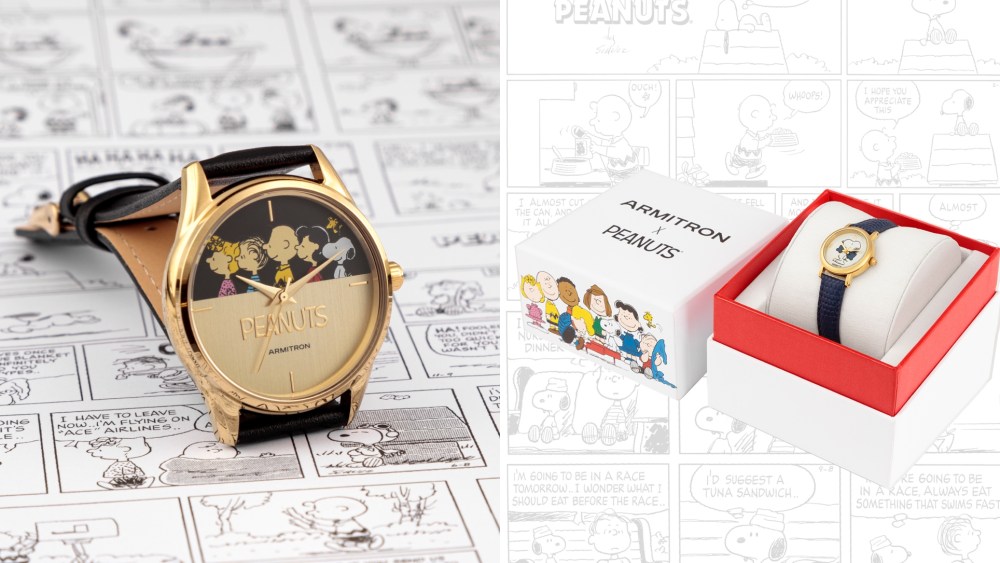 Armitron commemorates the 75th anniversary of Peanuts with a limited-edition watch collection.