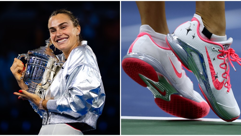 Aryna Sabalenka, Nike tennis shoes