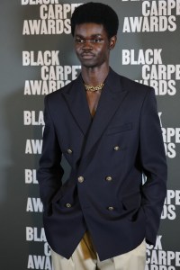 Moustapha Fall at the Black Fashion Awards at Milan Fashion Week in September 2025