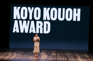 Tamu McPherson at the Black Fashion Awards at Milan Fashion Week in September 2025