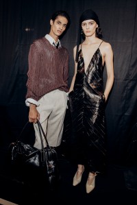Backstage at Boss Spring 2026 Ready-to-Wear Collection at Milan Fashion Week