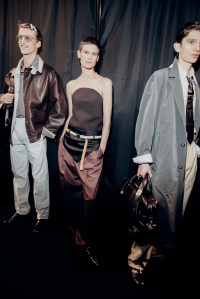 Backstage at Boss Spring 2026 Ready-to-Wear Collection at Milan Fashion Week