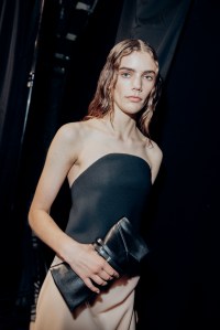 Backstage at Boss Spring 2026 Ready-to-Wear Collection at Milan Fashion Week