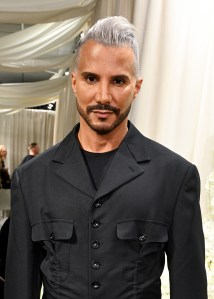 Jay Manuel at the Christian Siriano Spring 2026 Ready-to-Wear show