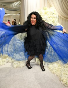 Ashley Longshore at the Christian Siriano Spring 2026 Ready-to-Wear show