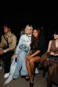 Elle Fanning and Storm Reid at the Coach Spring 2026 Ready-to-Wear show