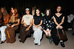 Sinitta, Yasmin Finney, Avantika Vandanapu, Josie Totah, Scarlett White, and Ella Emhoff at the Coach Spring 2026 Ready-to-Wear show