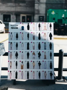 Backstage at the Collina Strada spring 2026 ready-to-wear show at New York Fashion Week.