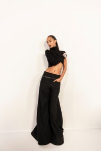 Backstage at Courrèges Spring 2026 Ready-to-Wear Collection at Paris Fashion Week