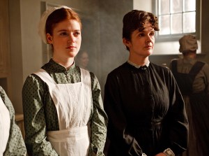 DOWNTON ABBEY, from left: Rose Leslie, Siobhan Finneran, 2010-2015. photo: ©Carnival Films for Masterpiece/PBS / Courtesy: Everett Collection