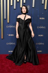 Marta Pozzan at the 77th Primetime Emmy Awards held at the Peacock Theater on September 14, 2025 in Los Angeles, California.
