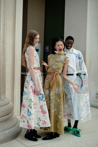 Backstage at Erdem Spring 2026 Ready-to-Wear Collection at London Fashion Week