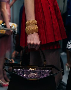 Backstage at Fendi Spring 2026 Ready-to-Wear Collection at Milan Fashion Week