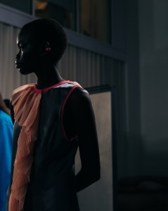 Backstage at Fendi Spring 2026 Ready-to-Wear Collection at Milan Fashion Week