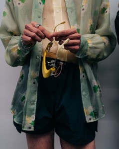 Backstage at Fendi Spring 2026 Ready-to-Wear Collection at Milan Fashion Week