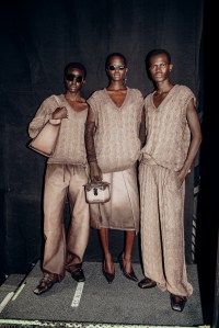 Backstage at Ferrari Spring 2026 Ready-to-Wear Collection at Milan Fashion Week