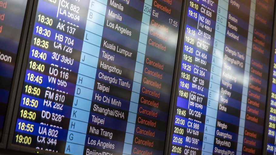 Factory shutdowns and terminal closures across Guangdong and Hong Kong create backlogs, with ocean freight delays of up to a week and air shipments slowed by grounded flights at hubs like Hong Kong International Airport.