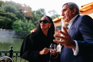 Solange Knowles and Jean-Marc Gallot
