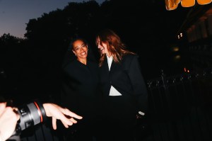 Solange Knowles and Julia Roberts