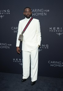 John Imah at Kering Foundation Fourth Annual ‘Caring for Women’ Dinner in New York at The Pool on September 11, 2025 in New York, New York.