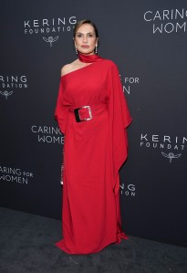 Mariska Hargitay at Kering Foundation Fourth Annual ‘Caring for Women’ Dinner in New York at The Pool on September 11, 2025 in New York, New York.