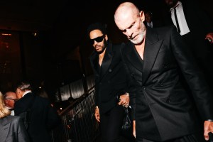 Lenny Kravitz at the Kering Caring For Women Dinner during New York Fashion Week held at The Grill on September 11, 2025 in New York, New York.