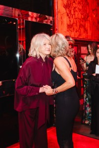 Martha Stewart and Tara Rudes Dann at the L'Agence Spring 2026 Ready-to-Wear show.