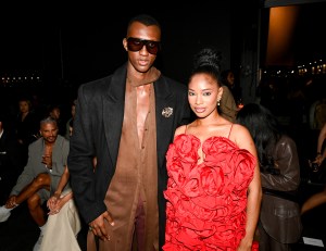 Alioune Badara Fall at the LaQuan spring 2026 ready-to-wear show at New York Fashion Week.