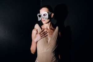 Backstage at the Luar Spring 2026 ready-to-wear show at New York Fashion Week.