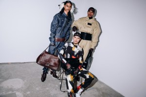 Backstage at the Luar Spring 2026 ready-to-wear show at New York Fashion Week.