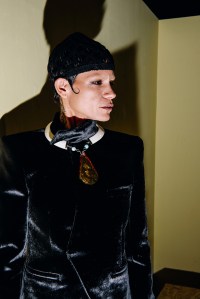 Backstage at the Luar Spring 2026 ready-to-wear show at New York Fashion Week.