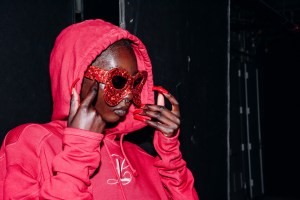 Backstage at the Luar Spring 2026 ready-to-wear show at New York Fashion Week.