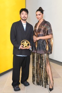 Soshi Otsuki and Deepika Padukone