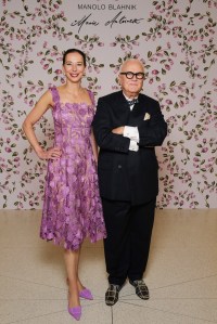 Kristina Blahnik and Manolo Blahnik