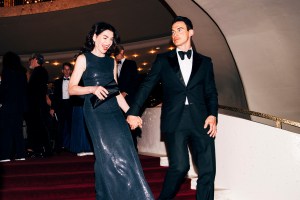 Julianna Marguiles and Keith Lieberthal