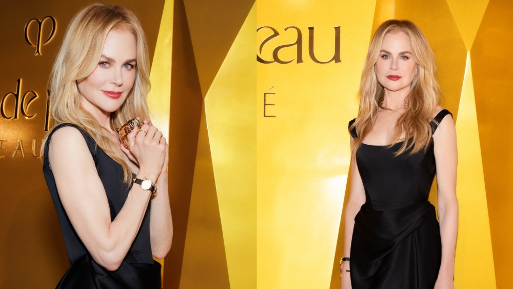Nicole Kidman at the Clé de Peau Beauté global beauty event at the Academy Museum in Los Angeles on Sept. 25.
