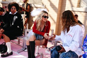 Paris Jackson at the Off-White Spring 2026 Ready-to-Wear show
