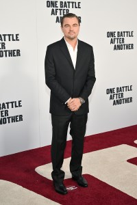 Leonardo DiCaprio at Warner Bros. Pictures "One Battle After Another" World Premiere held at the TCL Chinese Theater on September 08, 2025 in Hollywood, California.
