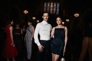 Nelson Tiberghien and Isabelle Chaputat Prabal Gurung Spring 2026 Ready-to-Wear Show.