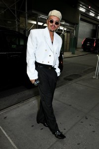 Evan Ross at the Public School New York Club Supper during New York Fashion Week