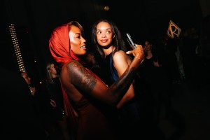 The scene at the Ralph Lauren Fragrance Party with Usher.