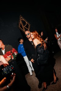 Evan Ross and Ashlee Simpson
