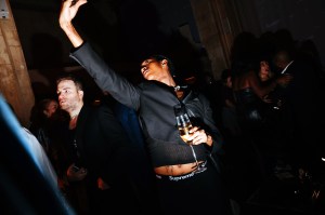 The scene at the Ralph Lauren Fragrance Party with Usher.