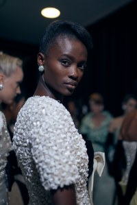 Backstage at Richard Quinn Spring 2026 Ready-to-Wear Collection at London Fashion Week